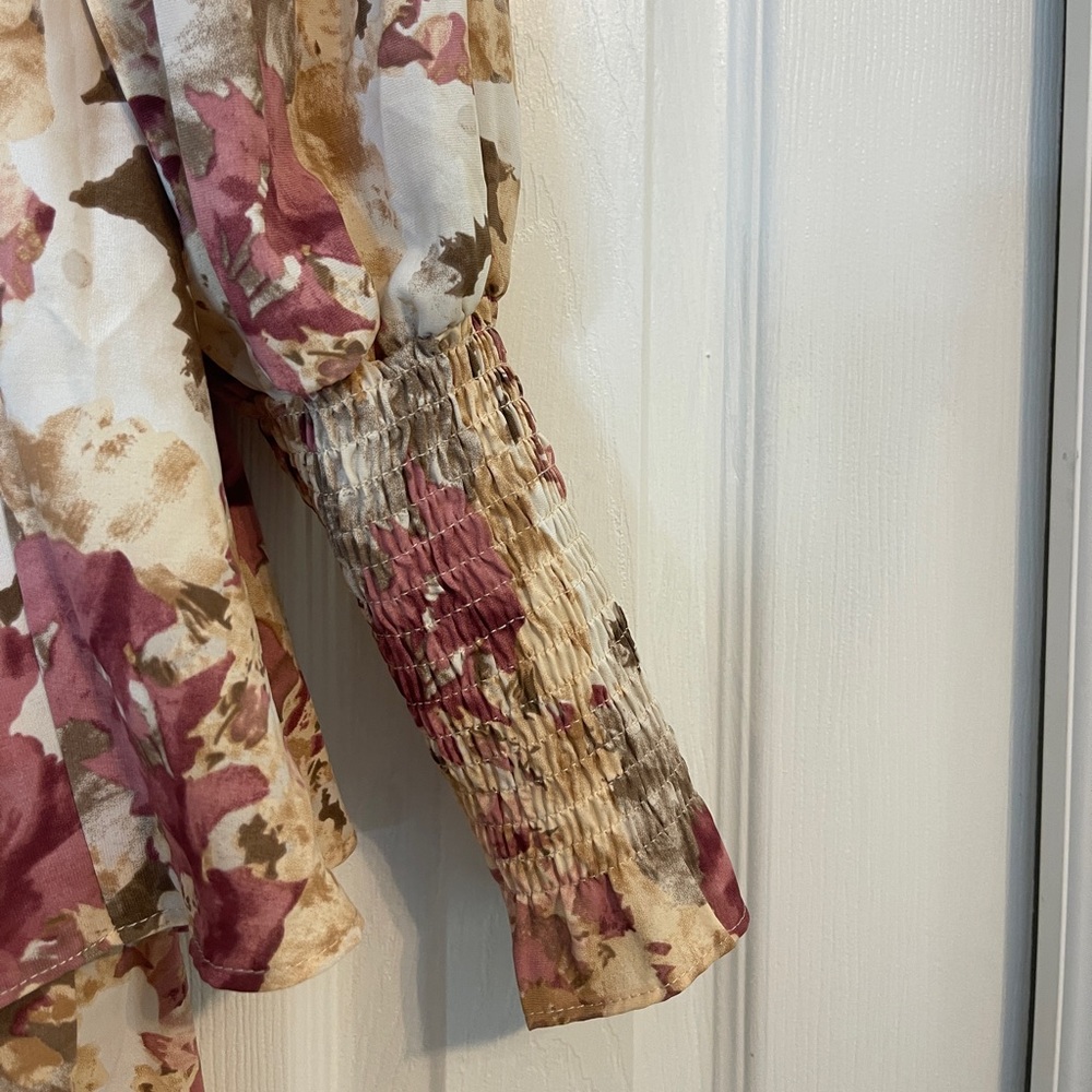 Petal & Pup Long Sleeve Floral Dress - Picture 6 of 7